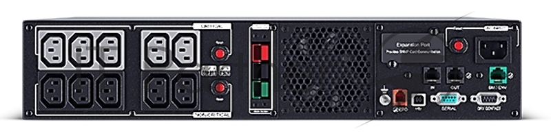 Источник бесперебойного питания UPS CyberPower PR1500ERTXL2U NEW Line-Interactive 1500VA/1500W USB/RS-232/EPO/Dry/SNMPslot (10 х IEC С13) (12V / 9AH х 4)
