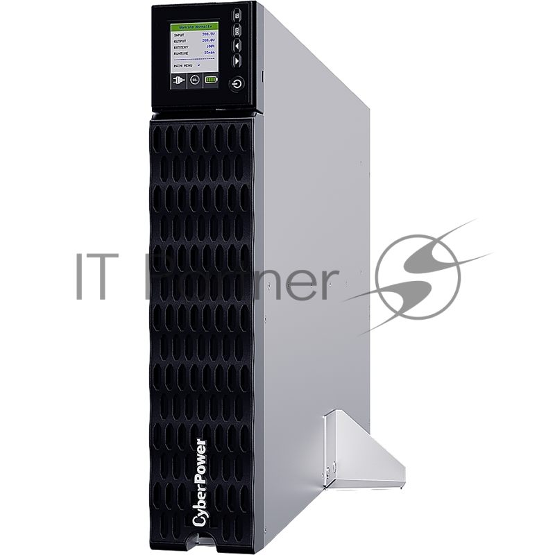 Источник бесперебойного питания UPS CyberPower OL6KERTHD NEW Online 6000VA/6000W USB/RS-232+ Сухой контакт/EPO/SNMPslot (IEC C19 x 2, IEC C13 x 4, 1 клеммная колодка)