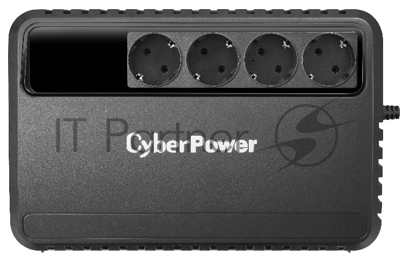 Источник бесперебойного питания CyberPower BU1000E, Line-Interactive, 1000VA/600W, 4 Schuko розетки, Black, 0.4х0.3х0.3м., 7.8кг. UPS Line-Interactive CyberPower BU1000E 1000VA/600W (4 EURO)