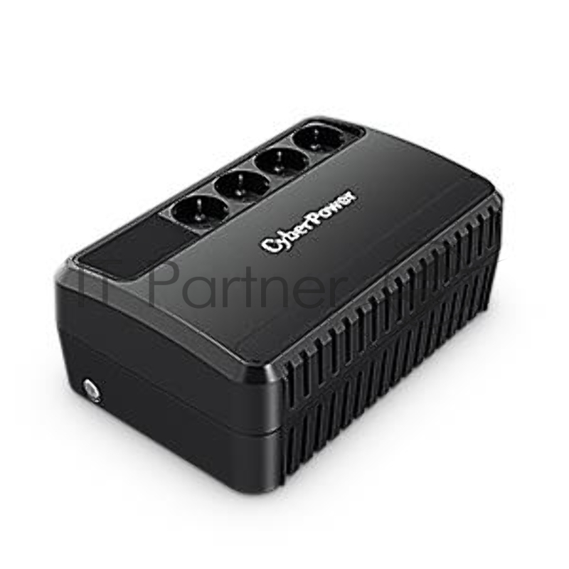Источник бесперебойного питания CyberPower BU1000E, Line-Interactive, 1000VA/600W, 4 Schuko розетки, Black, 0.4х0.3х0.3м., 7.8кг. UPS Line-Interactive CyberPower BU1000E 1000VA/600W (4 EURO)