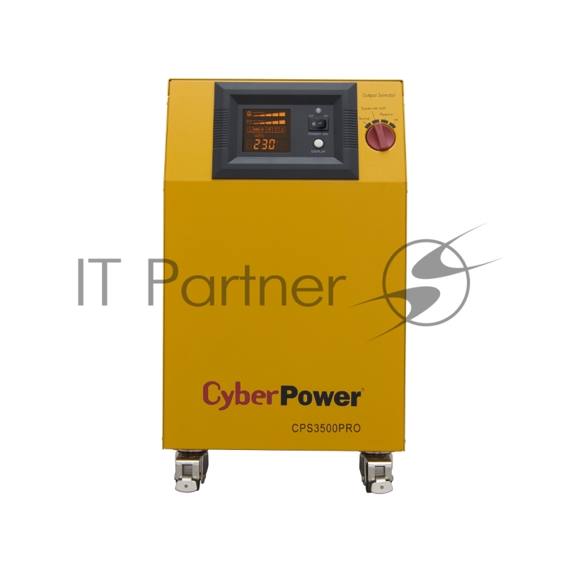 Источник бесперебойного питания CyberPower CPS 3500 PRO (2400 Вт. 24 В) UPS CYBERPOWER CPS 3500 PRO (2400 Va. 24 V)