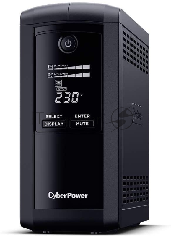 Источник бесперебойного питания UPS CyberPower VP1000EILCD Line-Interactive 1000VA/550W USB/RS-232/RJ11/45 (6 IEC С13)