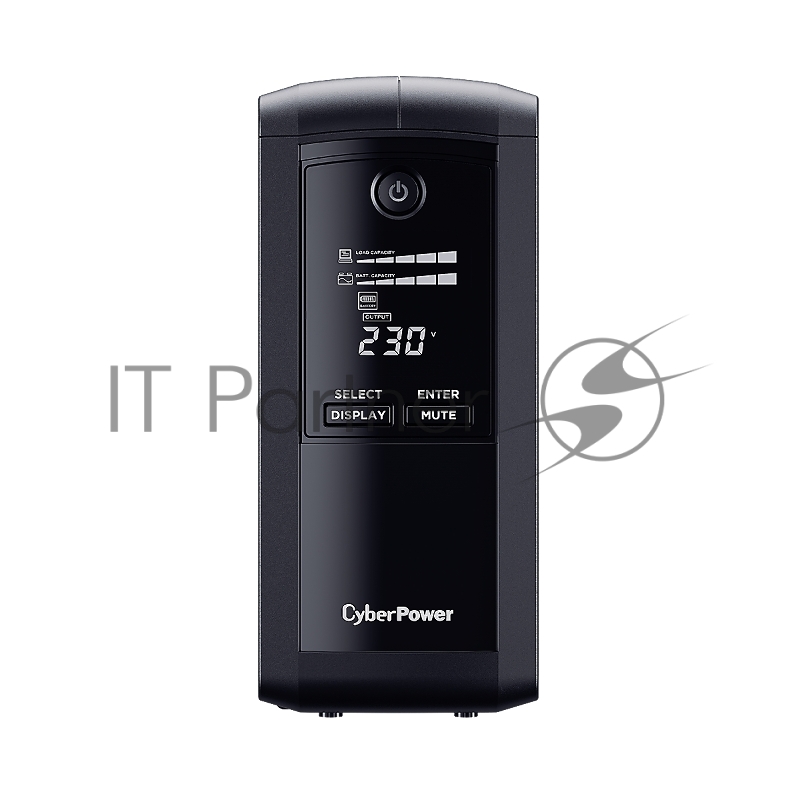 Источник бесперебойного питания UPS CyberPower VP700EILCD Line-Interactive 700VA/390W USB/RS-232/RJ11/45 (6 IEC С13)