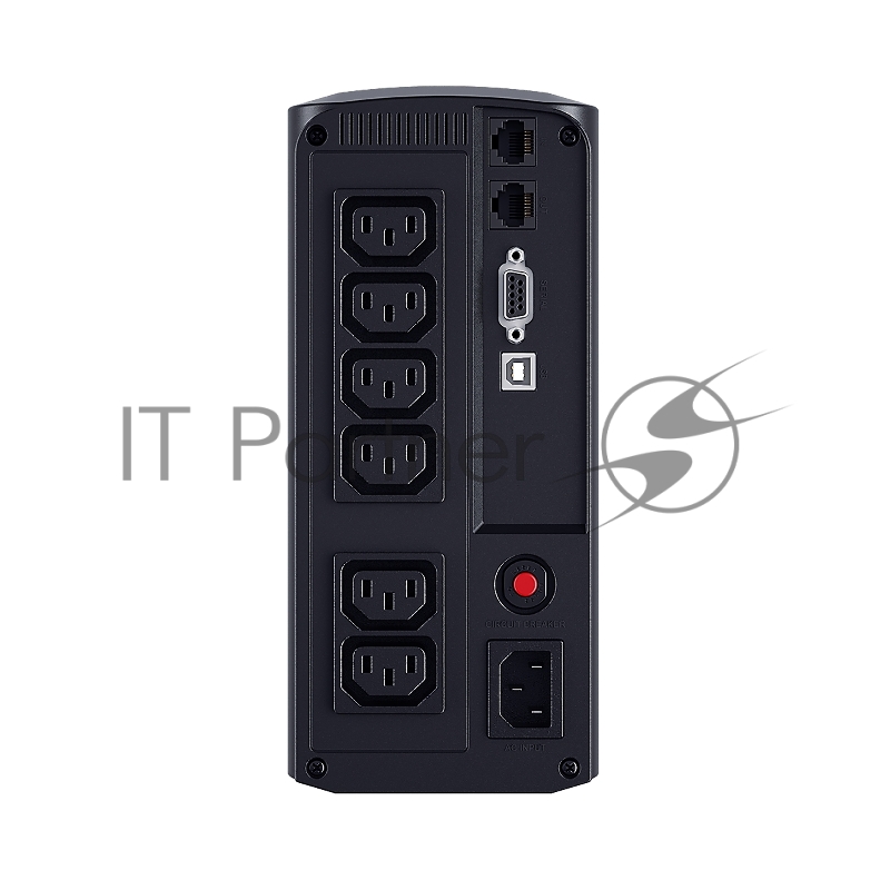 Источник бесперебойного питания UPS CyberPower VP700EILCD Line-Interactive 700VA/390W USB/RS-232/RJ11/45 (6 IEC С13)