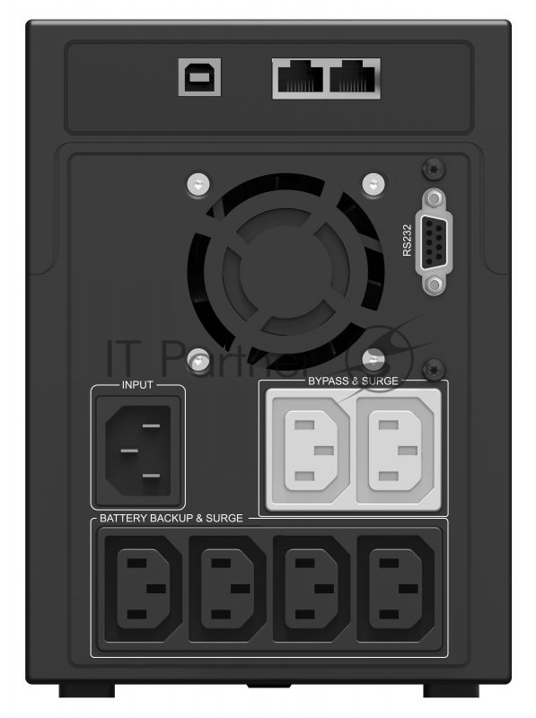 Источник бесперебойного питания Ippon Smart Power Pro II 2200 1200Вт 2200ВА черный