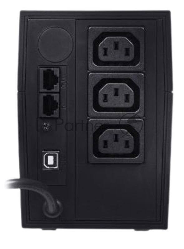 Источник бесперебойного питания Powercom Raptor RPT-600AP 360Вт 600ВА черный