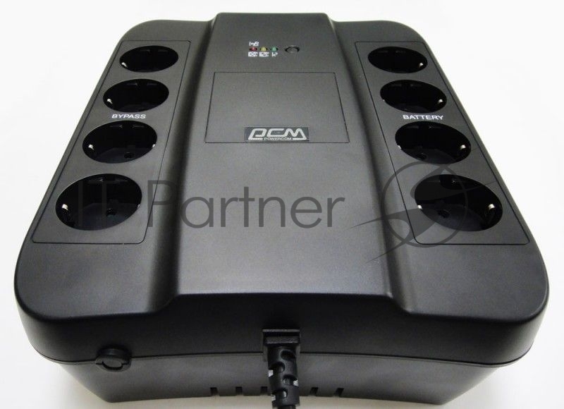 Источник бесперебойного питания Powercom Spider SPD-650U 390Вт 650ВА черный