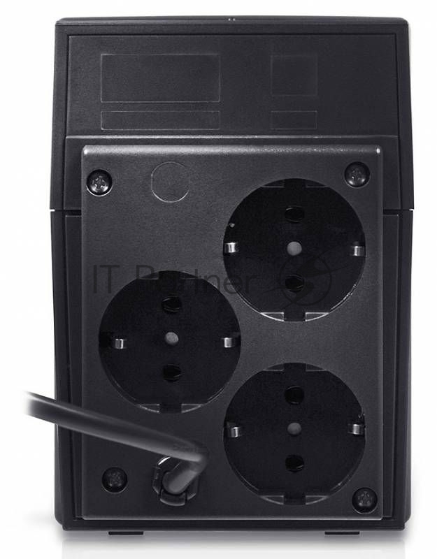 Источник бесперебойного питания Powercom Raptor RPT-1000A EURO 600Вт 1000ВА черный