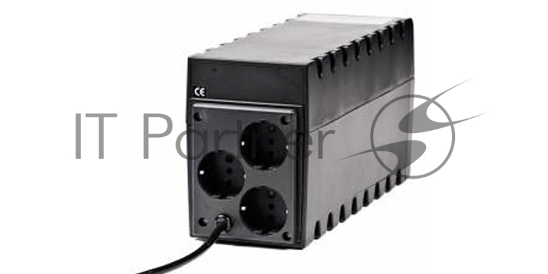 Источник бесперебойного питания Powercom Raptor RPT-800A EURO 480Вт 800ВА черный