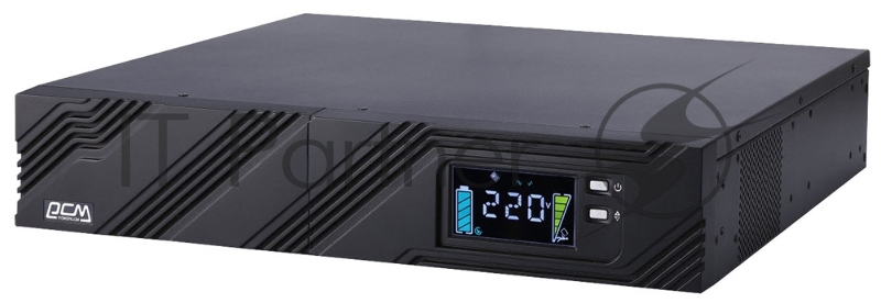 Источник бесперебойного питания Powercom Smart King Pro+ SPR-1500 LCD 1200Вт 1500ВА черный