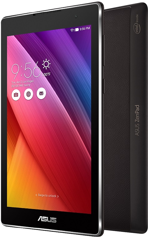 Планшет 8 Asus ZenPad Z380C-1A087A Atom x3-C3200 4C/RAM1Gb/ROM8Gb 8 IPS 1280x800/Android 5.0/черный