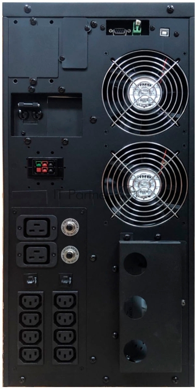 Источник бесперебойного питания Powercom MACAN, On-Line, 10000VA / 10000W, Tower, IEC, LCD, Serial+USB, SmartSlot, подкл. доп. батарей