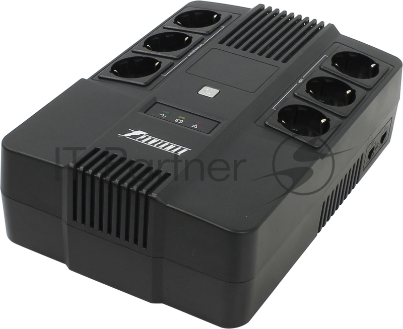 Источник бесперебойного питания Powerman BRICK 800 Black