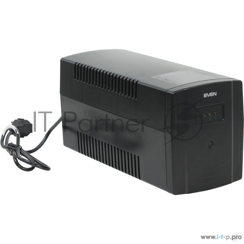 Источник бесперебойного питания SVEN Pro 1000 1000VA/720W USB, RJ-45 (3 EURO)