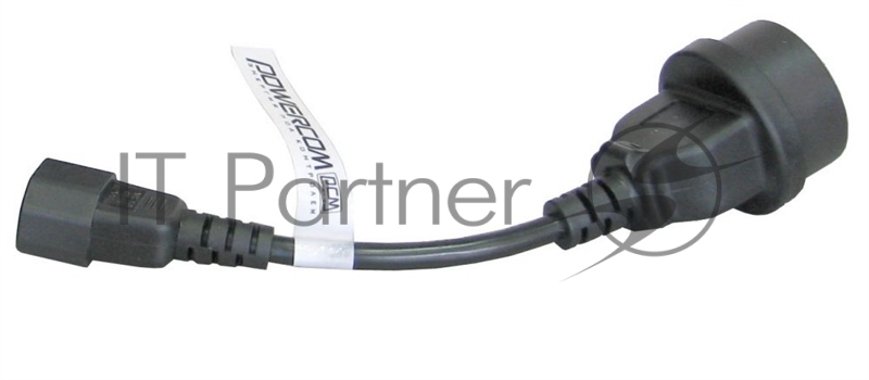 Кабель Powercom Cord SCUT IEC320 to Type-F (504291)