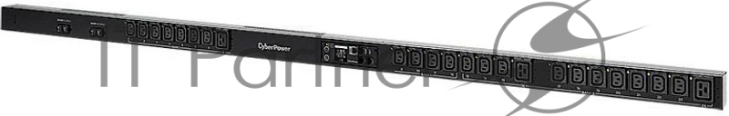 Блок распределения питания PDU CyberPower 0U type, 32Amp, plug IEC 309 32A, (21) IEC 320 C13 (3) IEC 320 C19