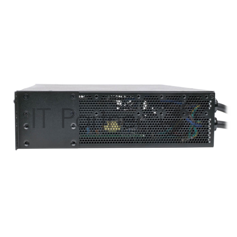 Блок распределения питания TrippLite TAA-Compliant 7.4kW Single-Phase ATS/Switched PDU, 230V Outlets (16 C13 & 2 C19), 2 IEC309 32A Blue Cords, 2U Rack-Mount