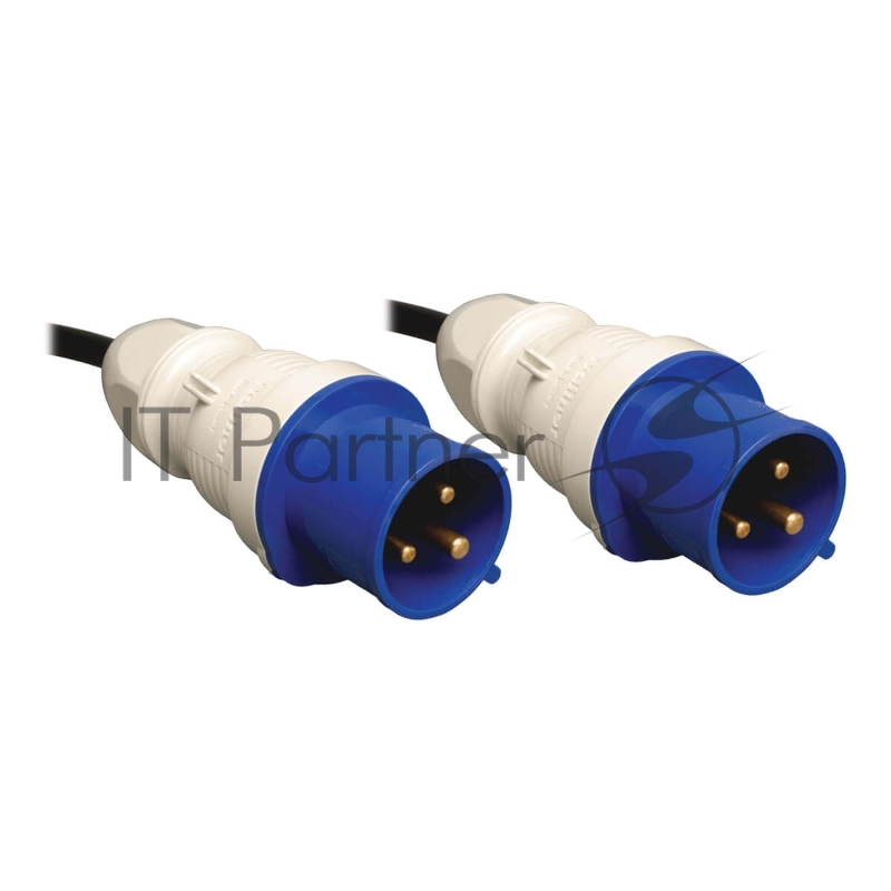 Блок распределения питания TrippLite TAA-Compliant 7.4kW Single-Phase ATS/Switched PDU, 230V Outlets (16 C13 & 2 C19), 2 IEC309 32A Blue Cords, 2U Rack-Mount