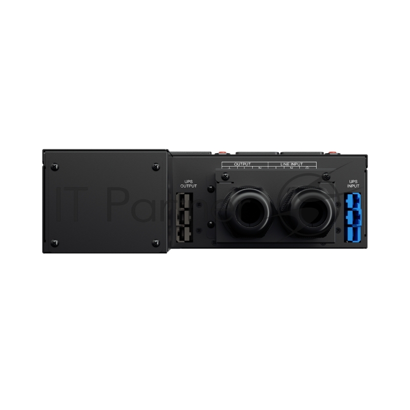 Блок Service Bypass PDU CyberPower MBP60AHVIEC82U 5kVa – 10kVa, 2U, Input/Output Hardwire Kit x 1, IEC C13 x 4, IEC C19 x 4, 288 x 88 x 141, 2.8kg