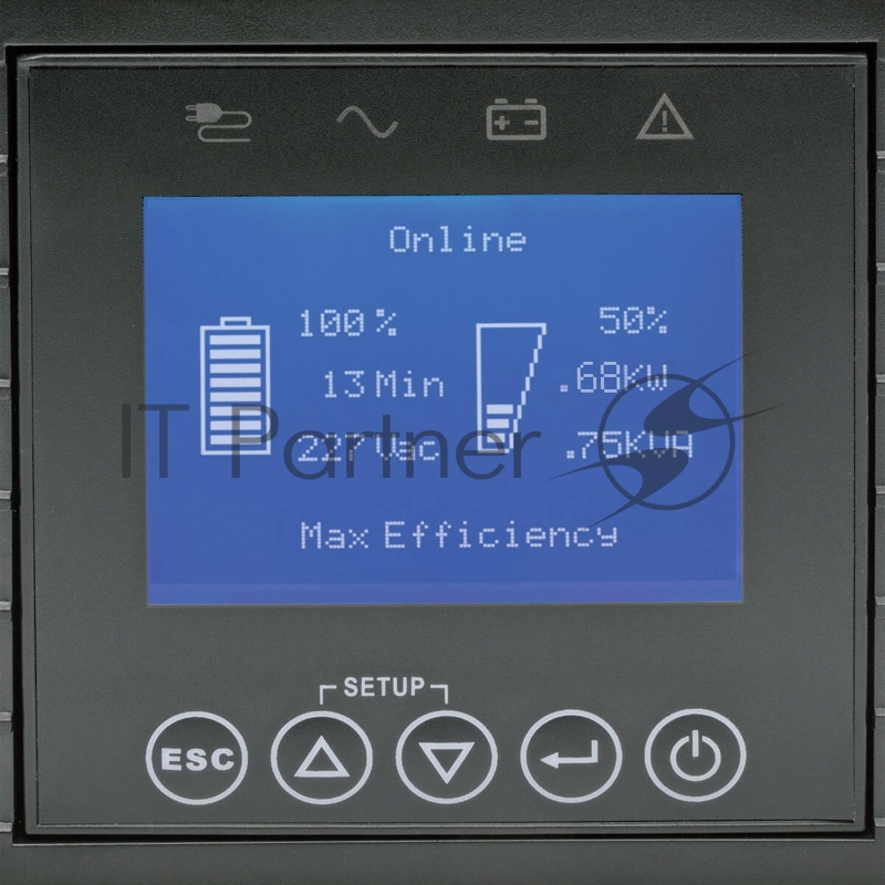 Источник бесперебойного питания Tripplite SUINT1000LCD2U 900Вт 1000ВА черный