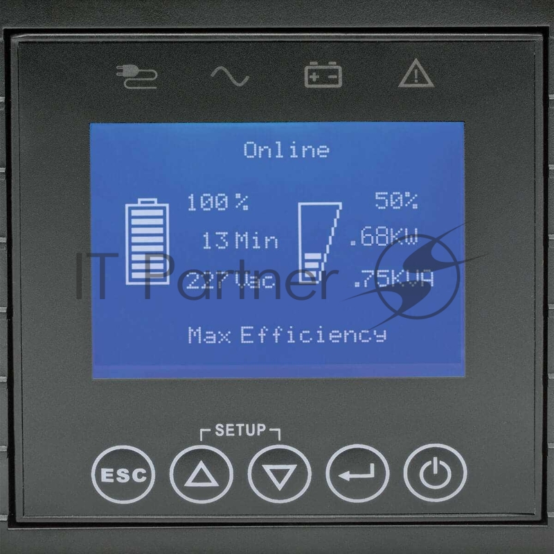 Источник бесперебойного питания Tripplite SUINT1000LCD2U 900Вт 1000ВА черный