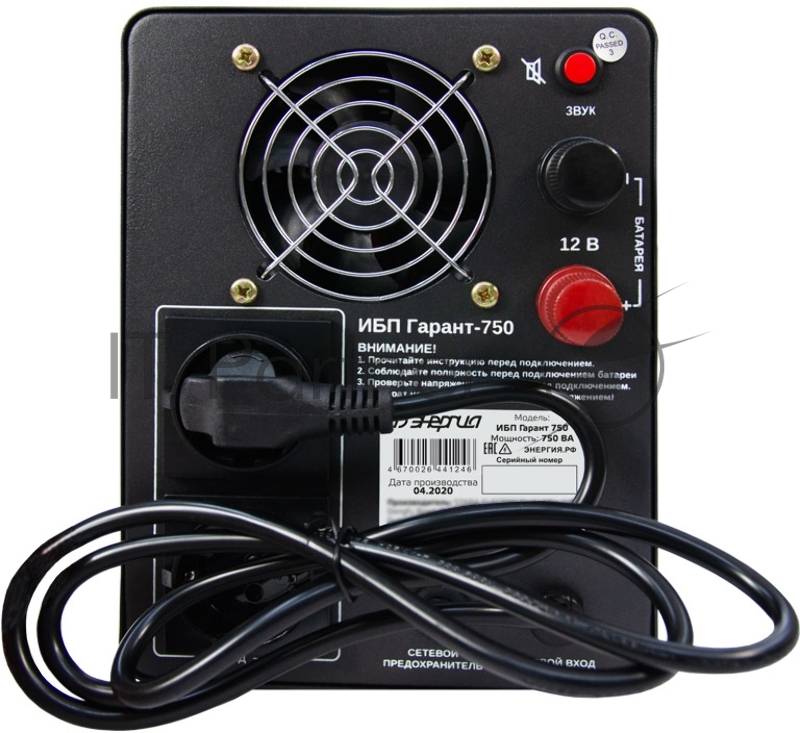 ИБП ЭНЕРГИЯ Гарант-750 Е0201-0039 12В, 750 ВА720 Вт, 155-275В, EUROх2
