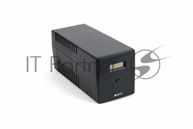 Источник бесперебойного питания SKAT-UPS 1000/600 ИБП 220В 600Вт 2 АКБ 7Ач внутр. меандр. стабилизация напряжения