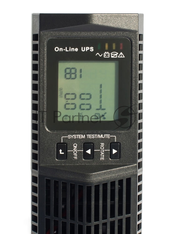 Источник бесперебойного питания SKAT-UPS 1000 исп.V RACK 220В 12В 6А пост.24В 5А перем.тока 800Вт 2АКБ внешние On-Line синусоида