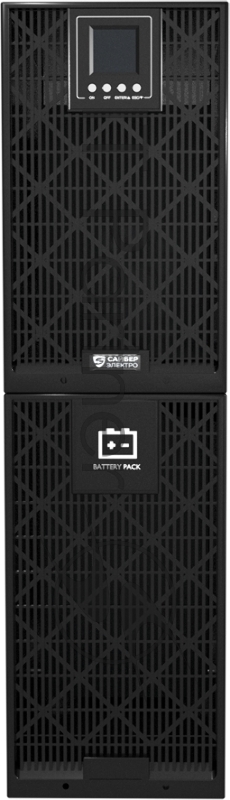 Источник бесперебойного питания UPS Сайбер Электро ЭКСПЕРТ-10000 Онлайн, Напольное исполнение 10000ВА/8000Вт. USB/RS-232/SNMPslot/EPO Terminal (12В /9Ач. х 16)