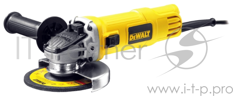 Углошлифовальная машина DeWalt DWE4151-KS 900Вт 11800об/мин рез.шпин.:M14 d=125мм
