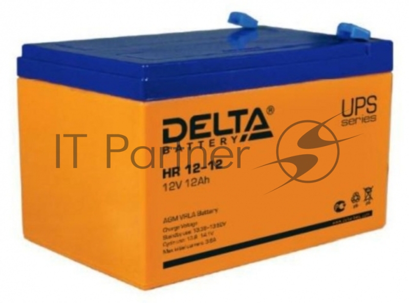 Батарея Delta HR 12-12 (12V, 12Ah)