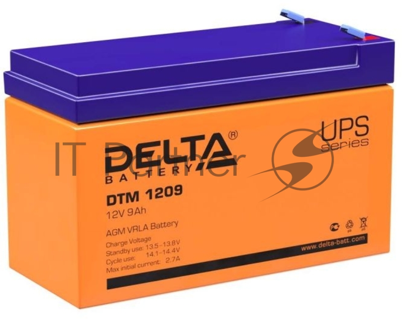 Батарея Delta DTM 1209 (12V, 9Ah)