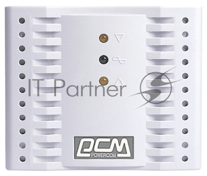 Стабилизатор напряжения Powercom TCA-1200 600Вт 1200ВА белый