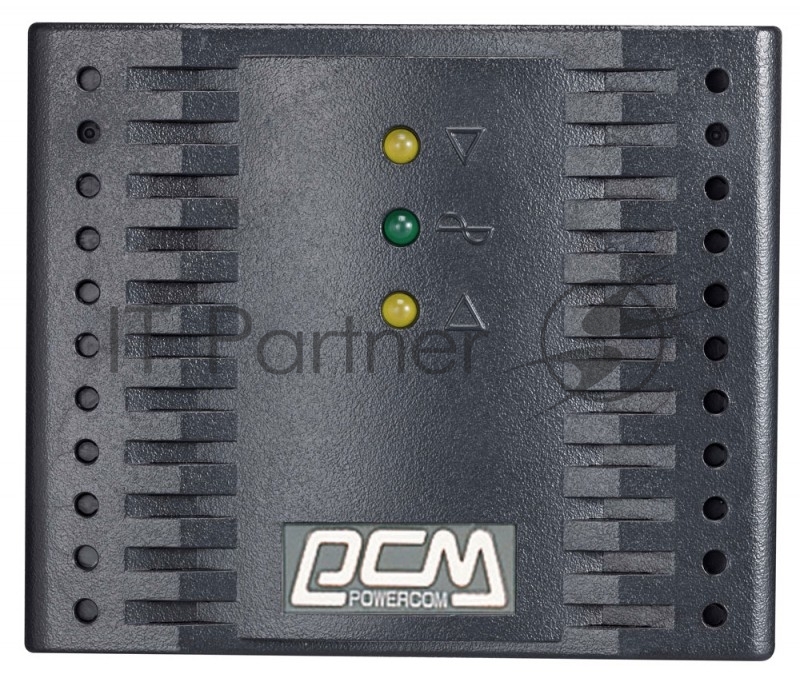 Стабилизатор напряжения Powercom TCA-1200 600Вт 1200ВА черный