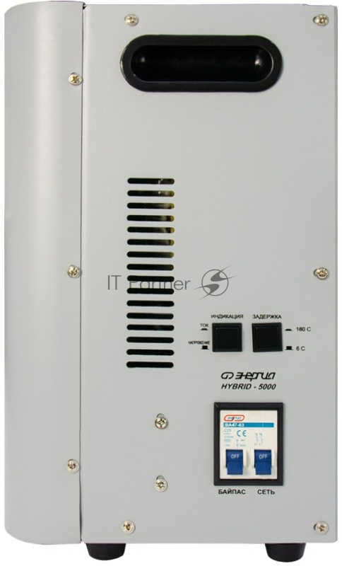 Стабилизатор ЭНЕРГИЯ Нybrid 5000 по точности: 105-265В по защите: 100-280В навесной