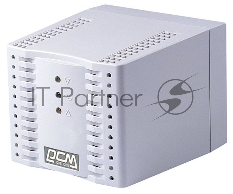 Стабилизатор напряжения Powercom Voltage Regulator, 2000VA, White, Schuko