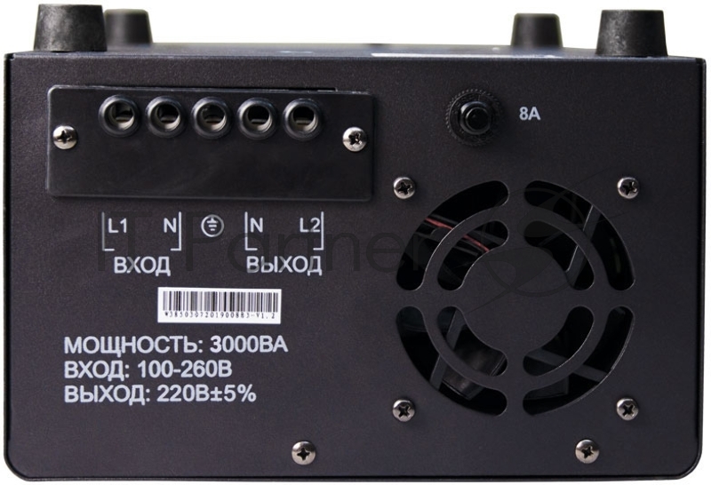 Cтабилизатор ЭНЕРГИЯ VOLTRON 3000 по точности: 105-265В по защите: 95-280В