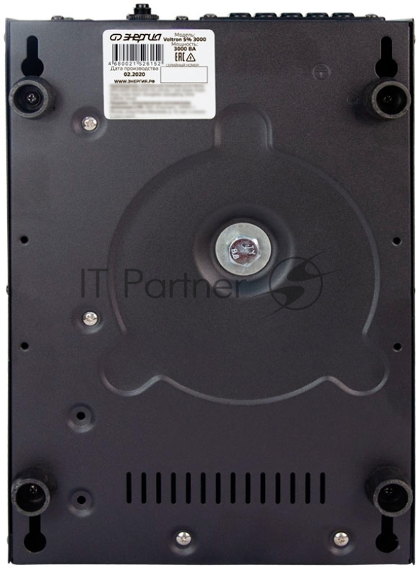 Cтабилизатор ЭНЕРГИЯ VOLTRON 3000 по точности: 105-265В по защите: 95-280В