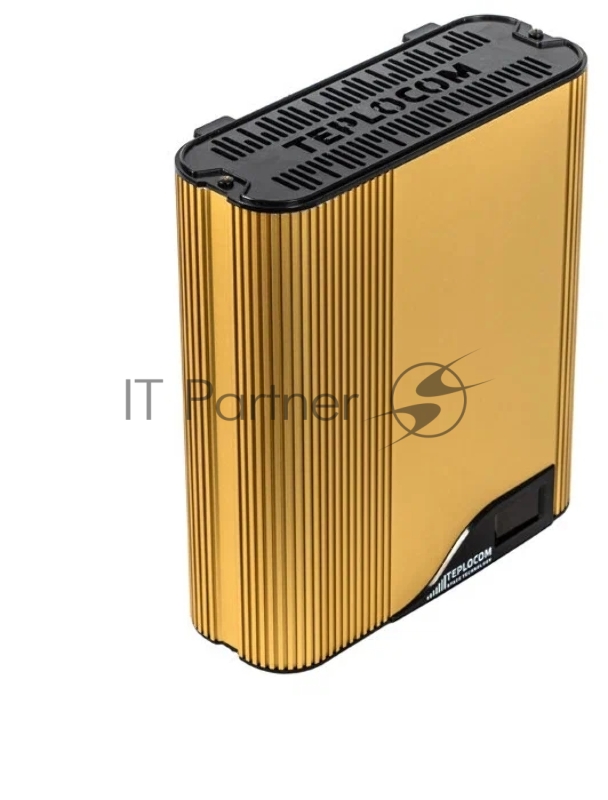 Стабилизатор напряжения TEPLOCOM ST-555-И gold стаб 220 В, 555 ВА, Uвх.145-260В индикация, алюминий