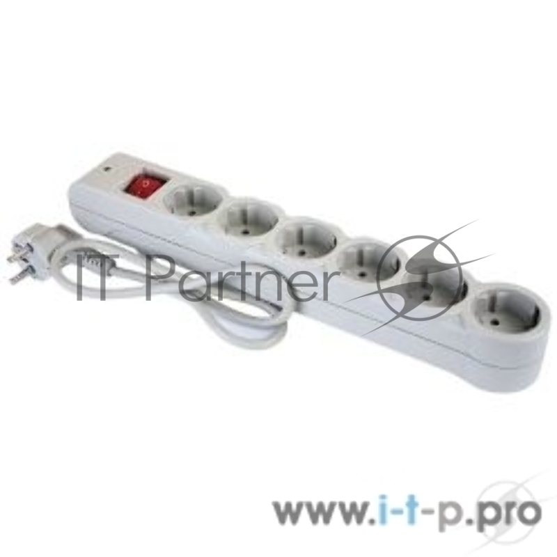 Сетевой фильтр Defender Фильтр DFS-601,1.8м, 6 евророзеток 99406