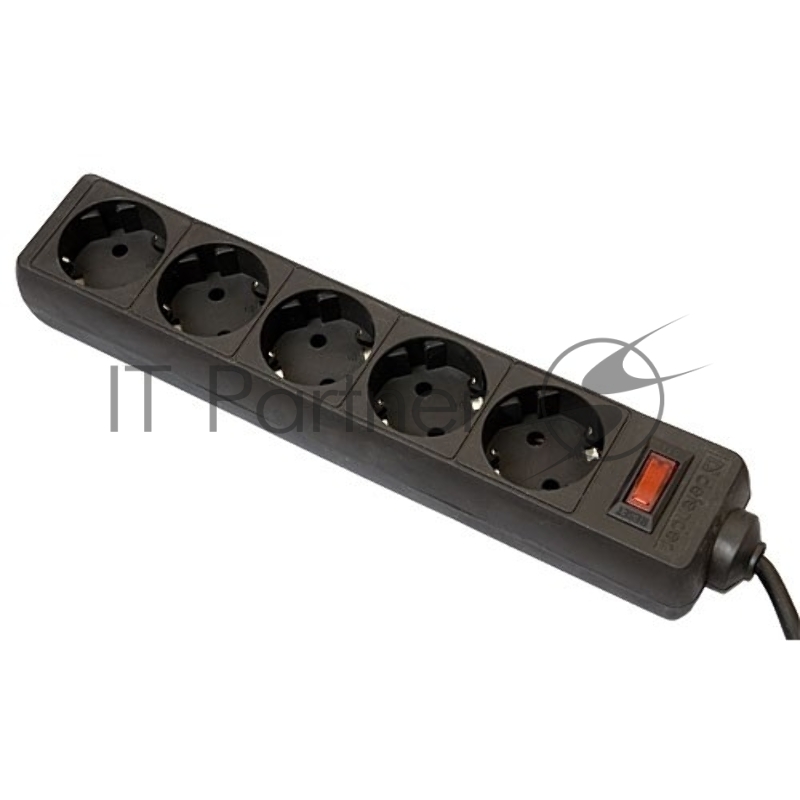 Сетевой фильтр Defender Фильтр ES, 5.0м, 5 розеток, черный 99486