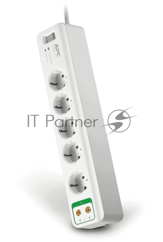 Сетевой фильтр APC PM5V-RS 1.83м (5 розеток) белый