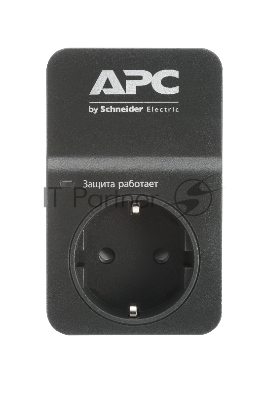Сетевой фильтр APC PM1WB-RS (1 розетка) черный (коробка)