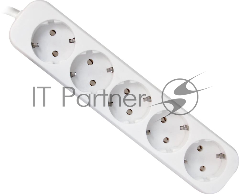 Удлинитель Defender E518 белый 1.8 м, 5 розеток