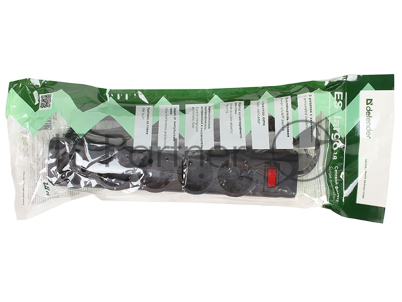 Сетевой фильтр 1.8M ES LARGO 5OUTL. 99497 DEFENDER