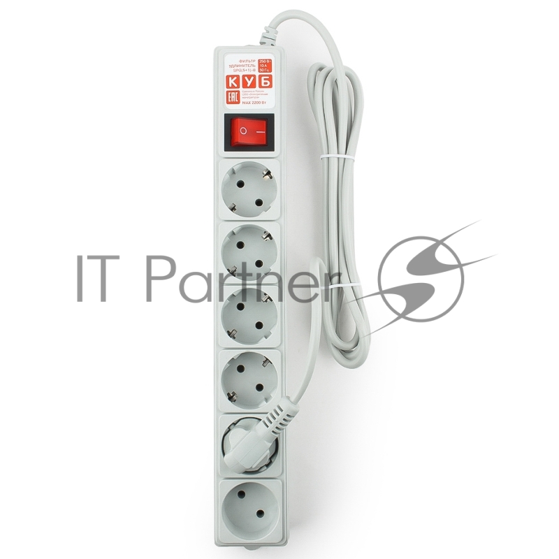 Фильтр-удлинитель Power Cube SPG(5+1)-B-15