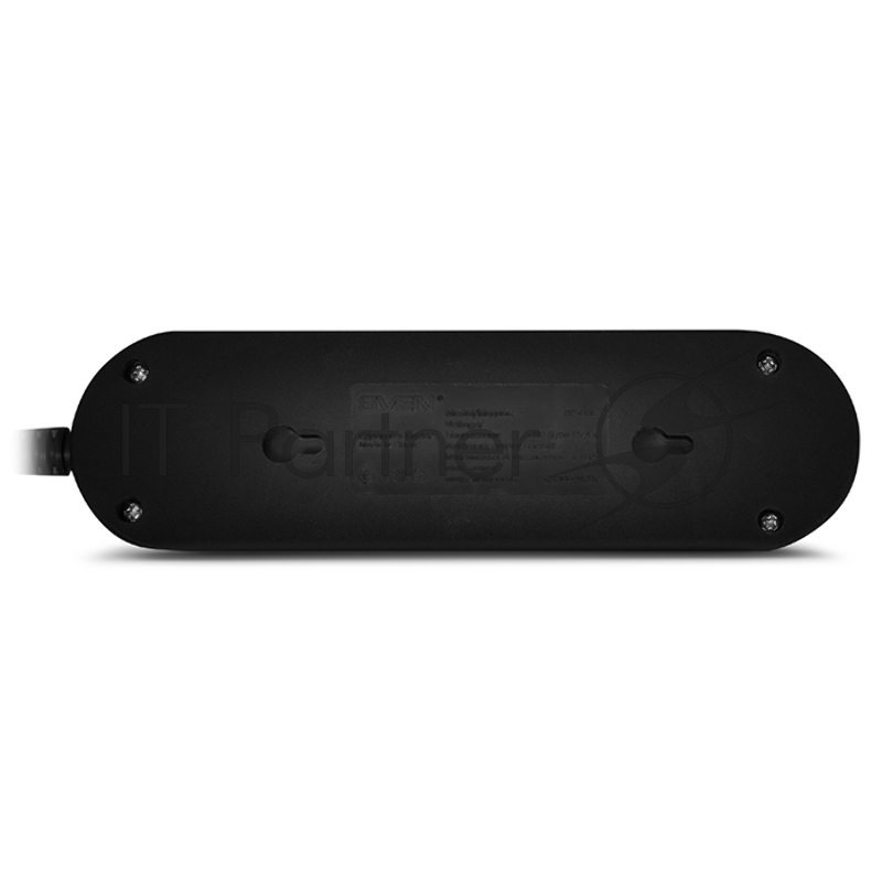 Сетевой фильтр Sven SF-03L 5,0 м (3 розетки) черный