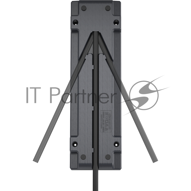 Сетевой фильтр Surge protector Pilot 3G 3xGP euro outlets, 10А/2.2кВа, 2xUSB, 3m, black