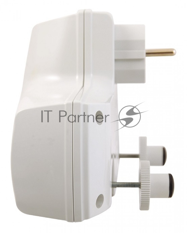 Разветвитель ZIS Pilot T USB, 4 розетки (евро с заземлением), 2*USB