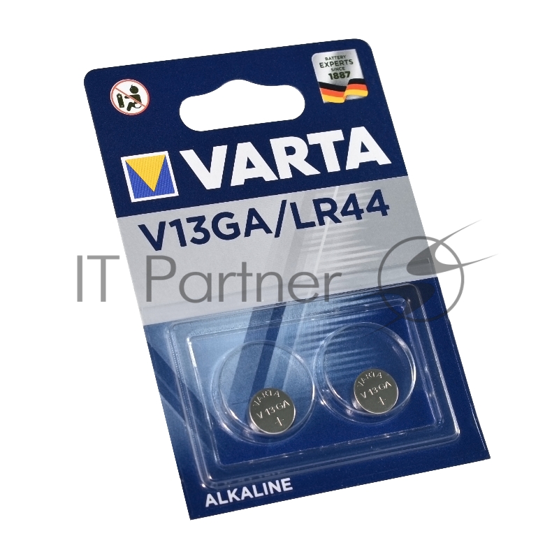 Элемент питания VARTA ELECTRONICS V13 GA бл.2